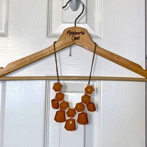 Orange Fashion Necklace